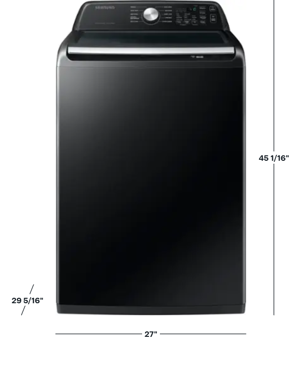 Samsung WA46CG3505AV 4.6 cu. ft. Top Load Washer — image 2
